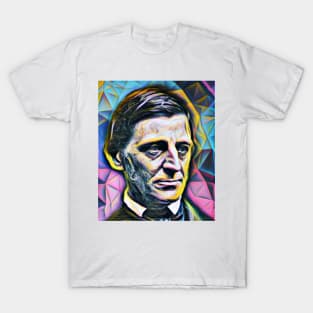 Ralph Waldo Emerson Portrait | Ralph Waldo Emerson Artwork 2 T-Shirt